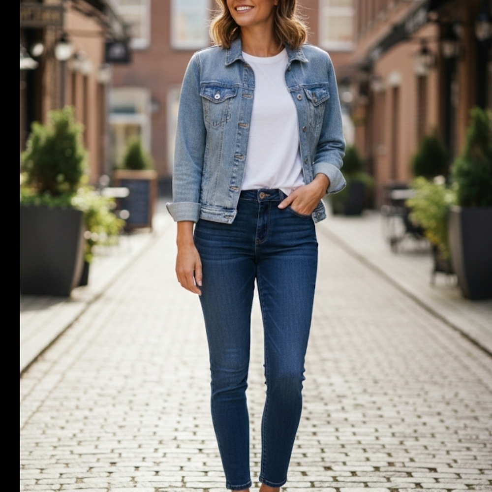 Vigoss Women's Blue Skinny Jeans Size 31